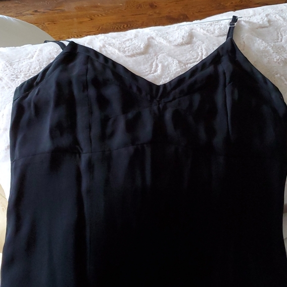 Black Chiffon dress - Picture 2 of 3